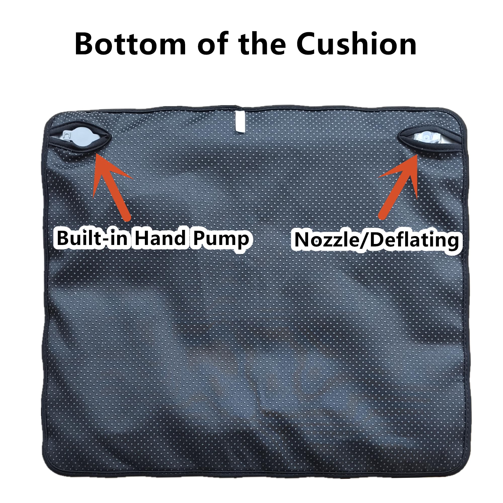 EXUIKO cushion ideal for long flights, car trips, and desk work.