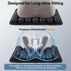 EXUIKO cushion uses strong TPU material for durability and reliable support.
