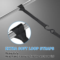 EXVITAL protective pad under cam buckle guards surfaces from scratches