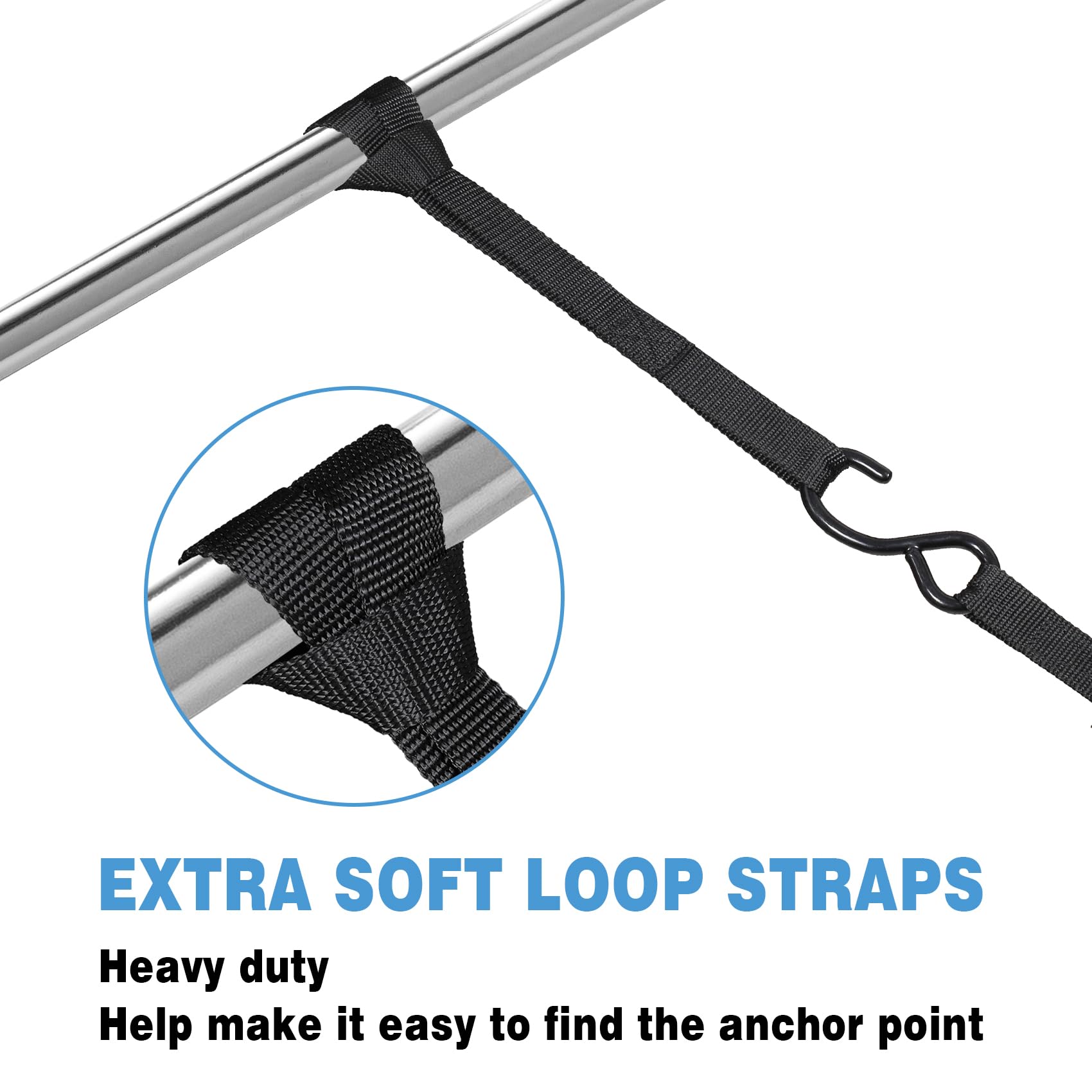 EXVITAL soft loop set provides gentle anchoring to prevent damage