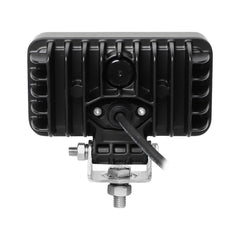 EXZEIT 150° flood beams cover broad front areas for safer mowing and road work.