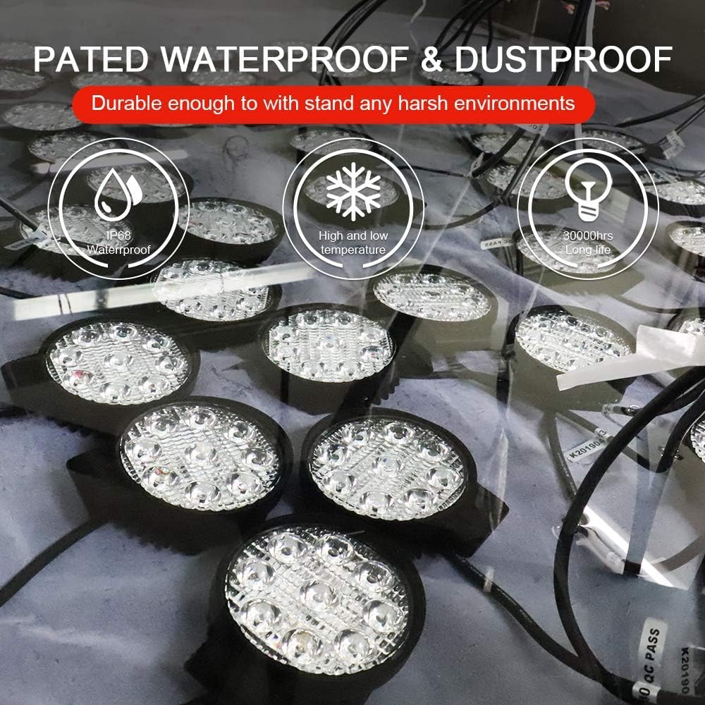 EXZEIT offroad light pod with durable aluminum housing for rugged terrain.