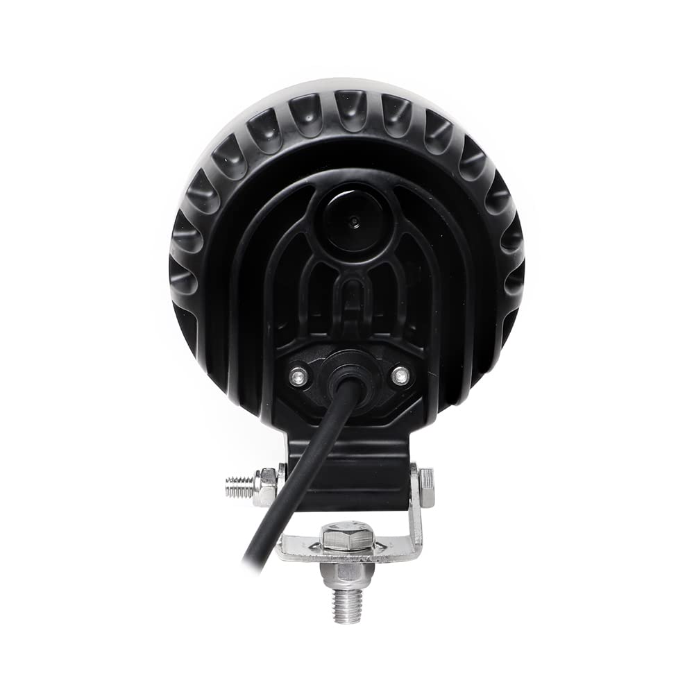 EXZEIT round 3.6-inch light pod for compact installation.