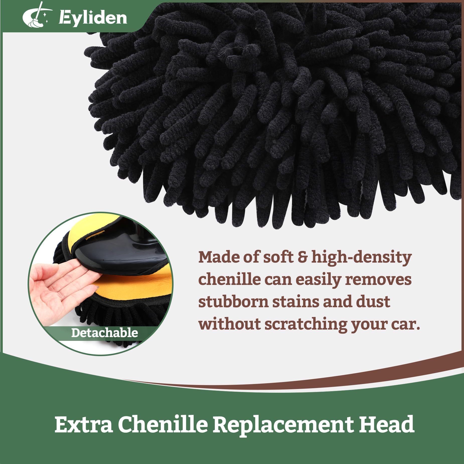 Eyliden detailing kit suitable for cars, trucks, SUVs, and RVs.