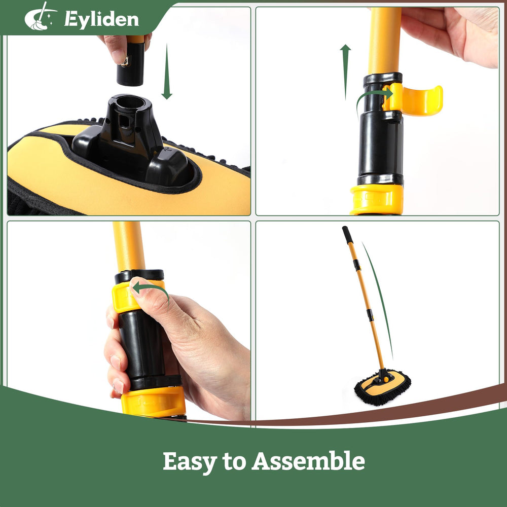 Eyliden yellow and black design makes the tool easy to spot.