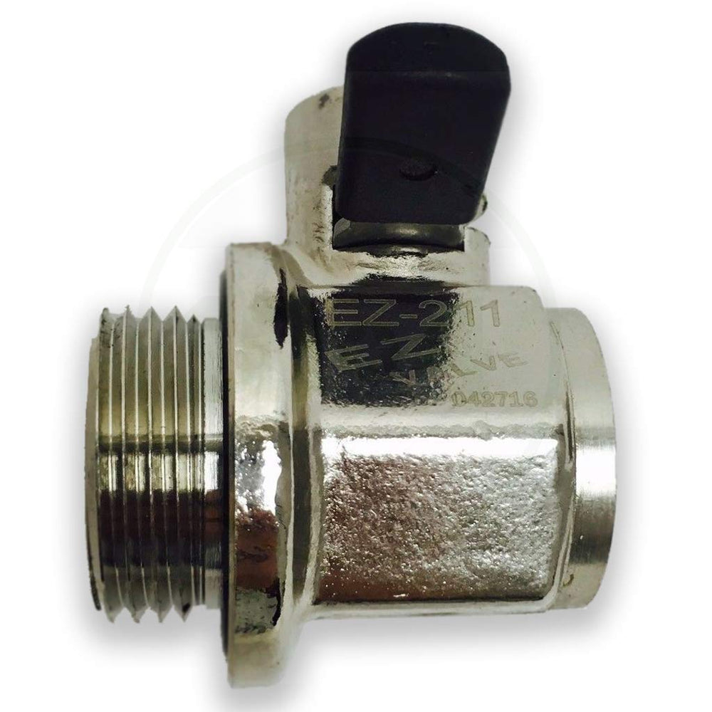 EZ Oil Drain Valve silver 27mm thread for easy oil changes