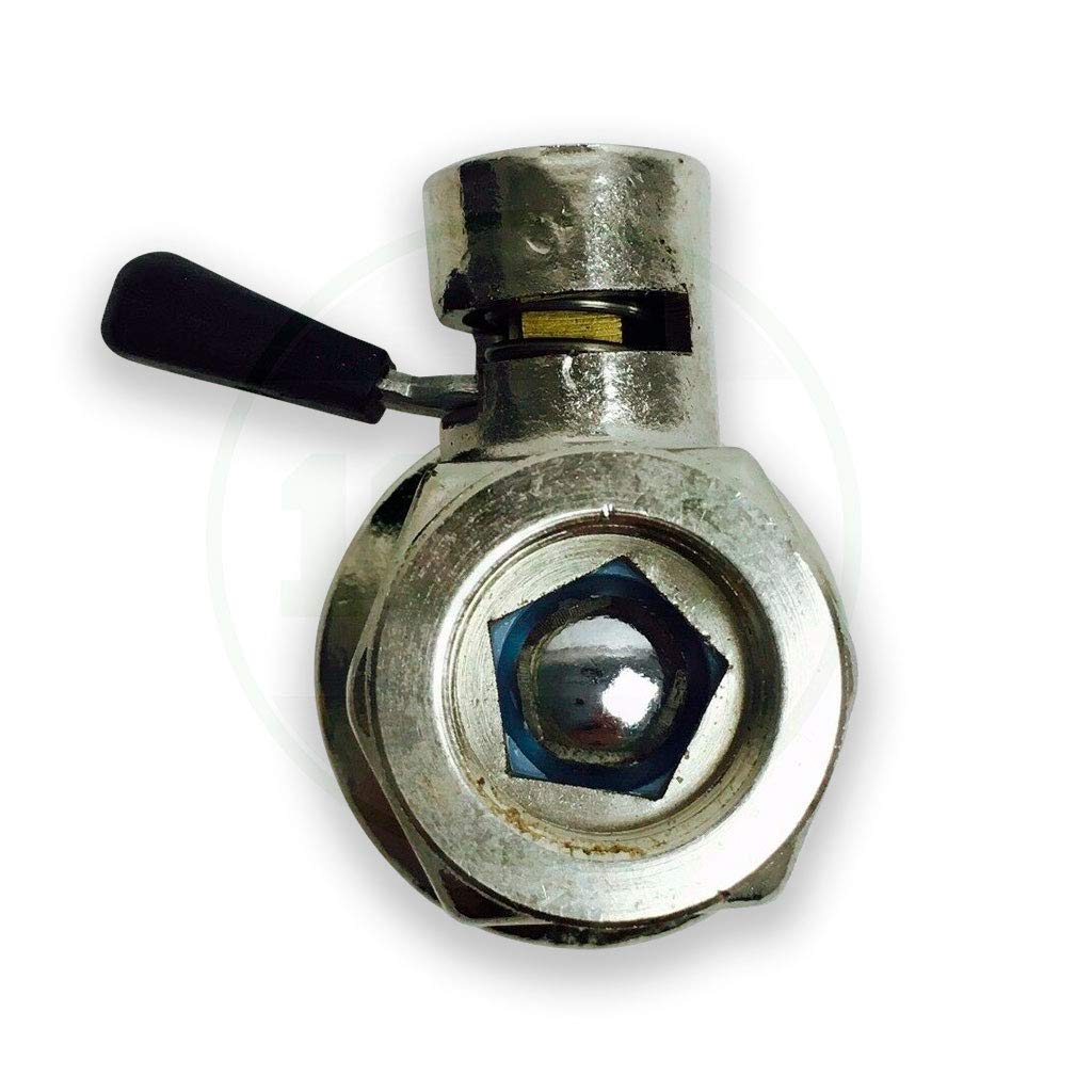 EZ Oil Drain Valve installation step highlights quick, clean drainage