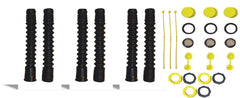 EZ-POUR HI-FLO spout 8-inch pour for fast draining and spill-free transfers.