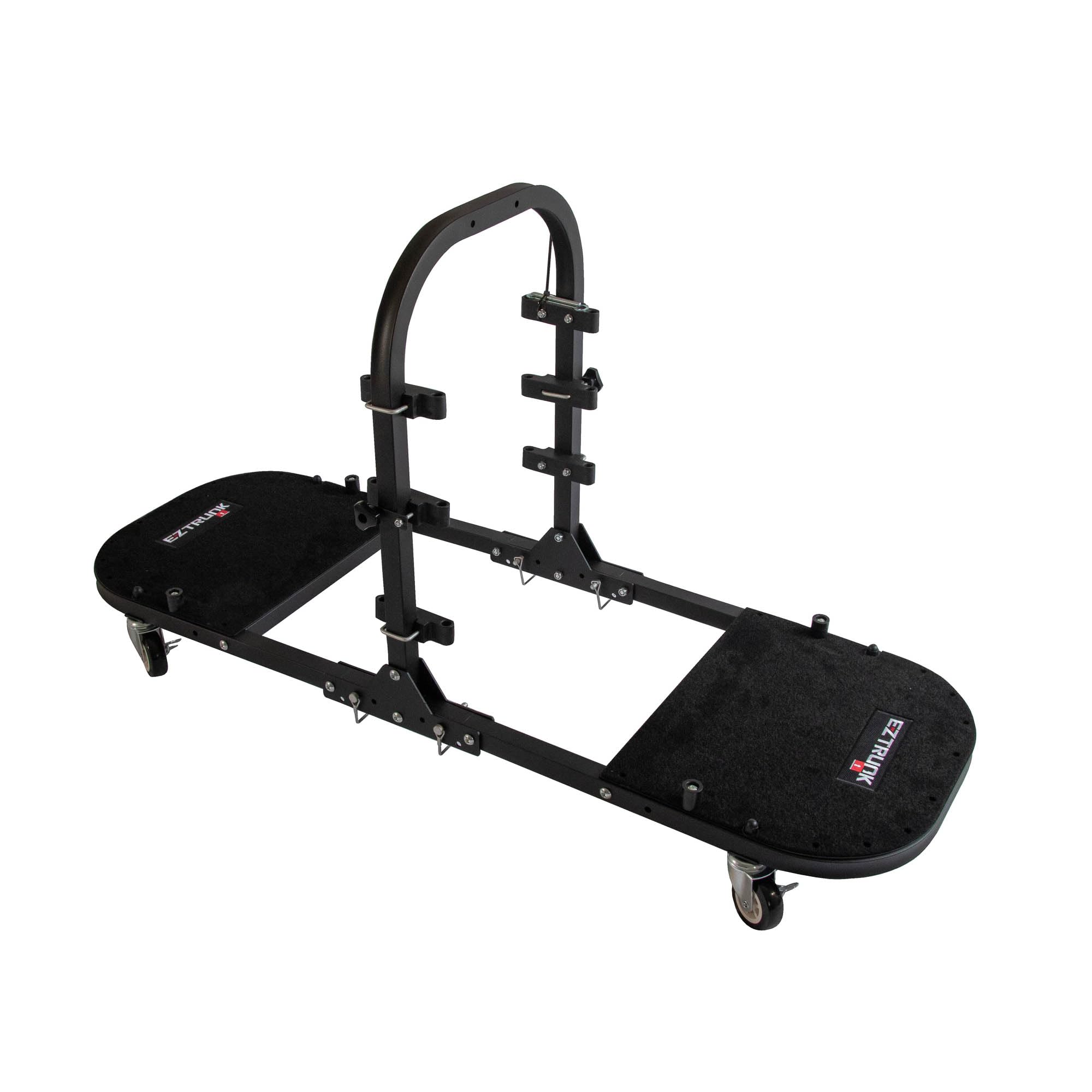 EZ4X4 2-Door Black Rolling Cart interior offers organized space