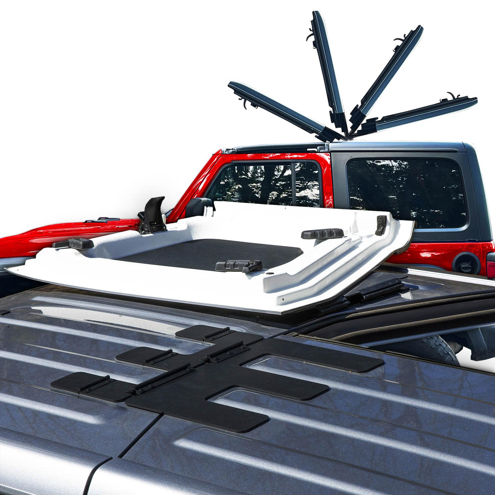EZ FlipTop weather durability for highway and off-road use