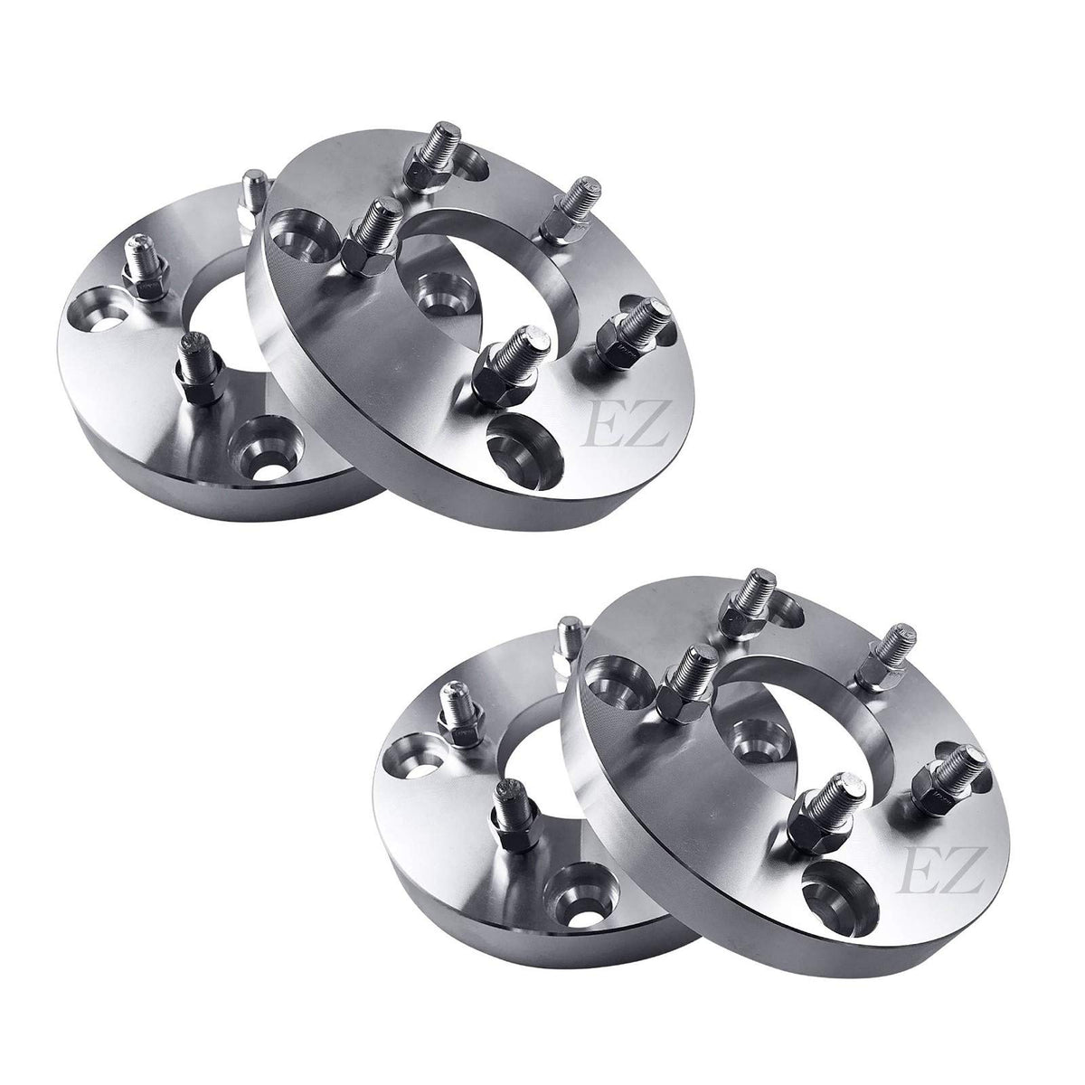ezaccessory front view wheel adapter with Polaris rims for secure fit.