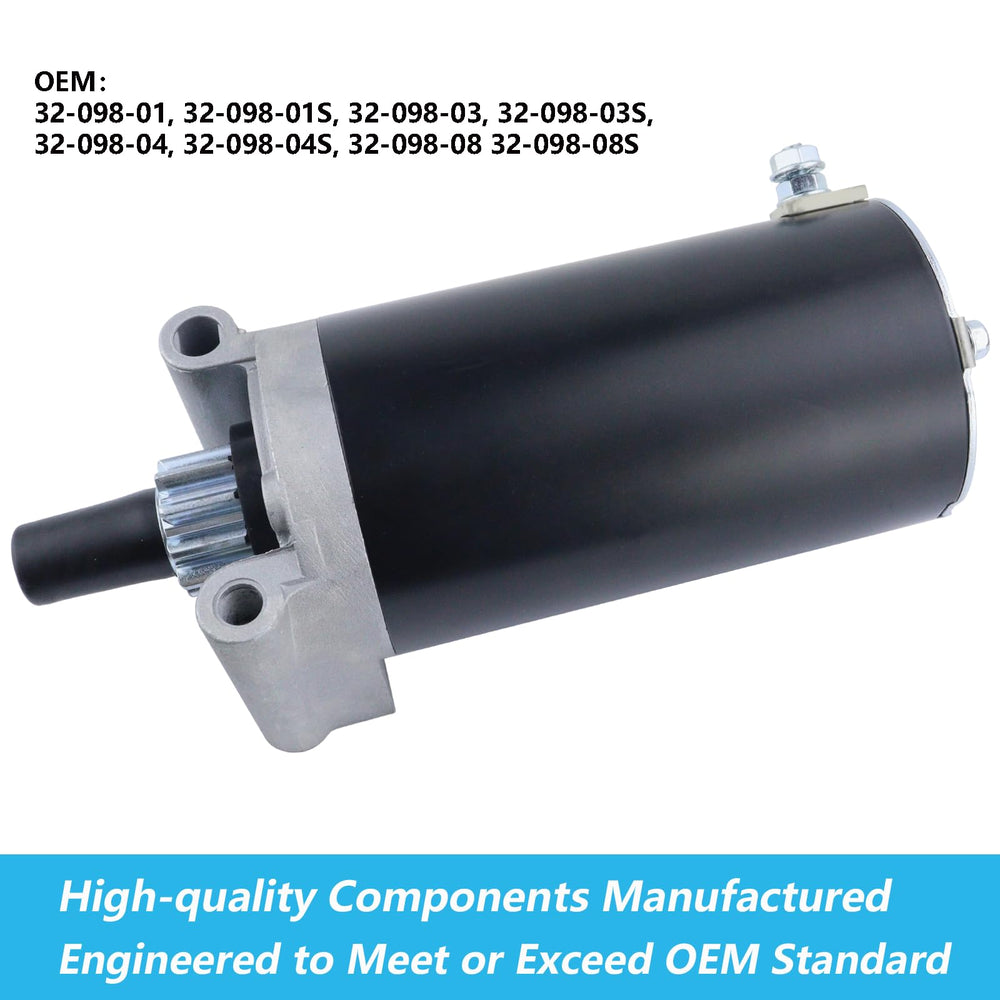 Ezamintaly 12V CCW starter motor delivering quick cranks for smooth starts