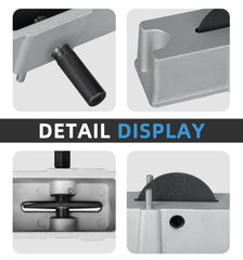EZAPEX aluminum body delivers durable performance for frequent use.