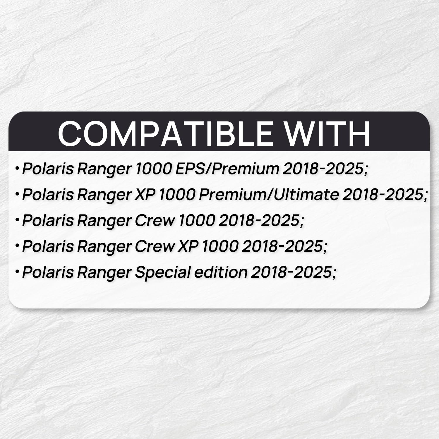 EZAPEX all-weather protection shields rear cargo