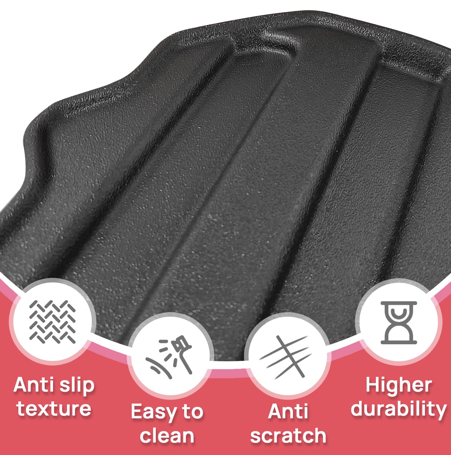 EZAPEX anti-skid surface keeps gear stable during transit