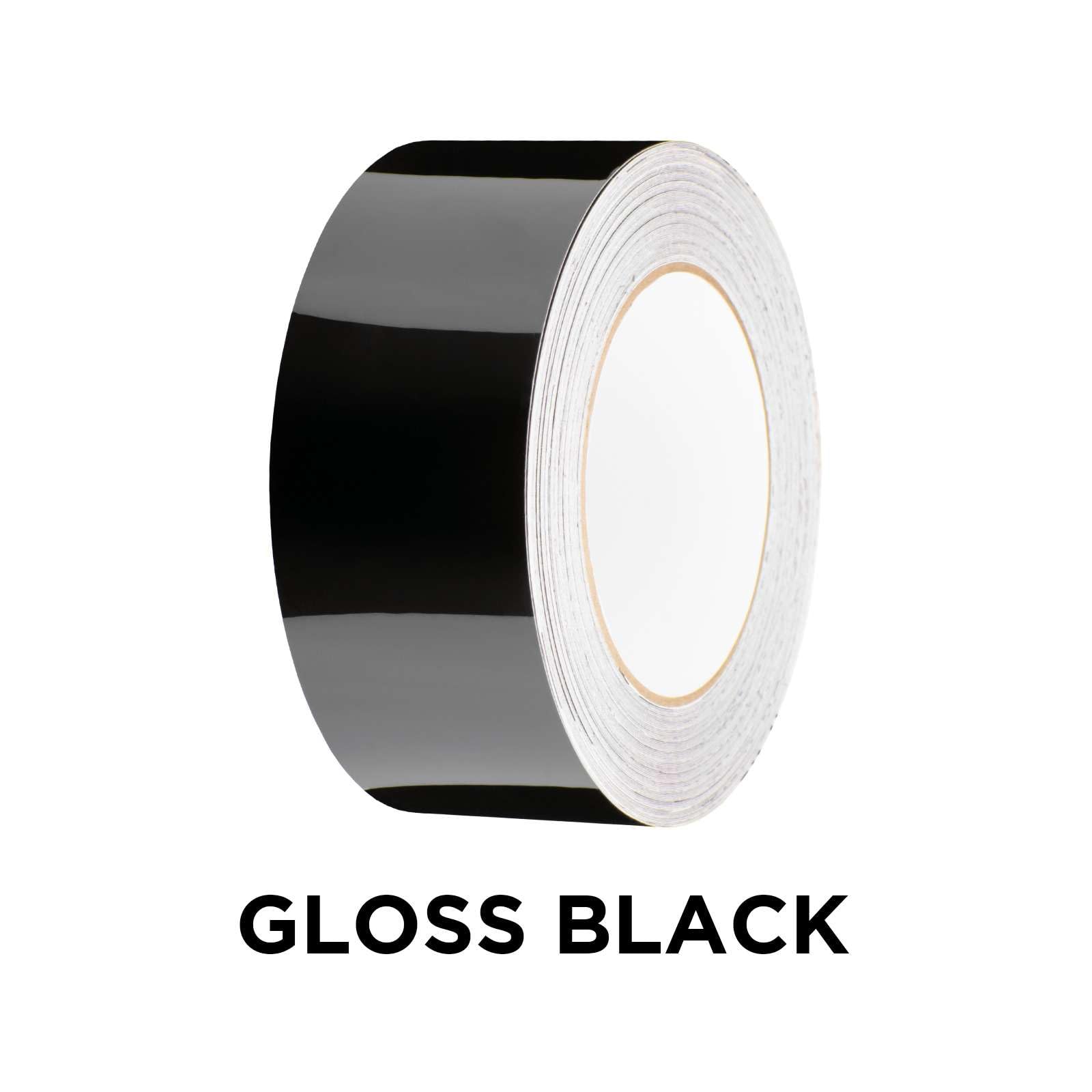 EZAUTO WRAP gloss black chrome-delete look on vehicle for a modern finish