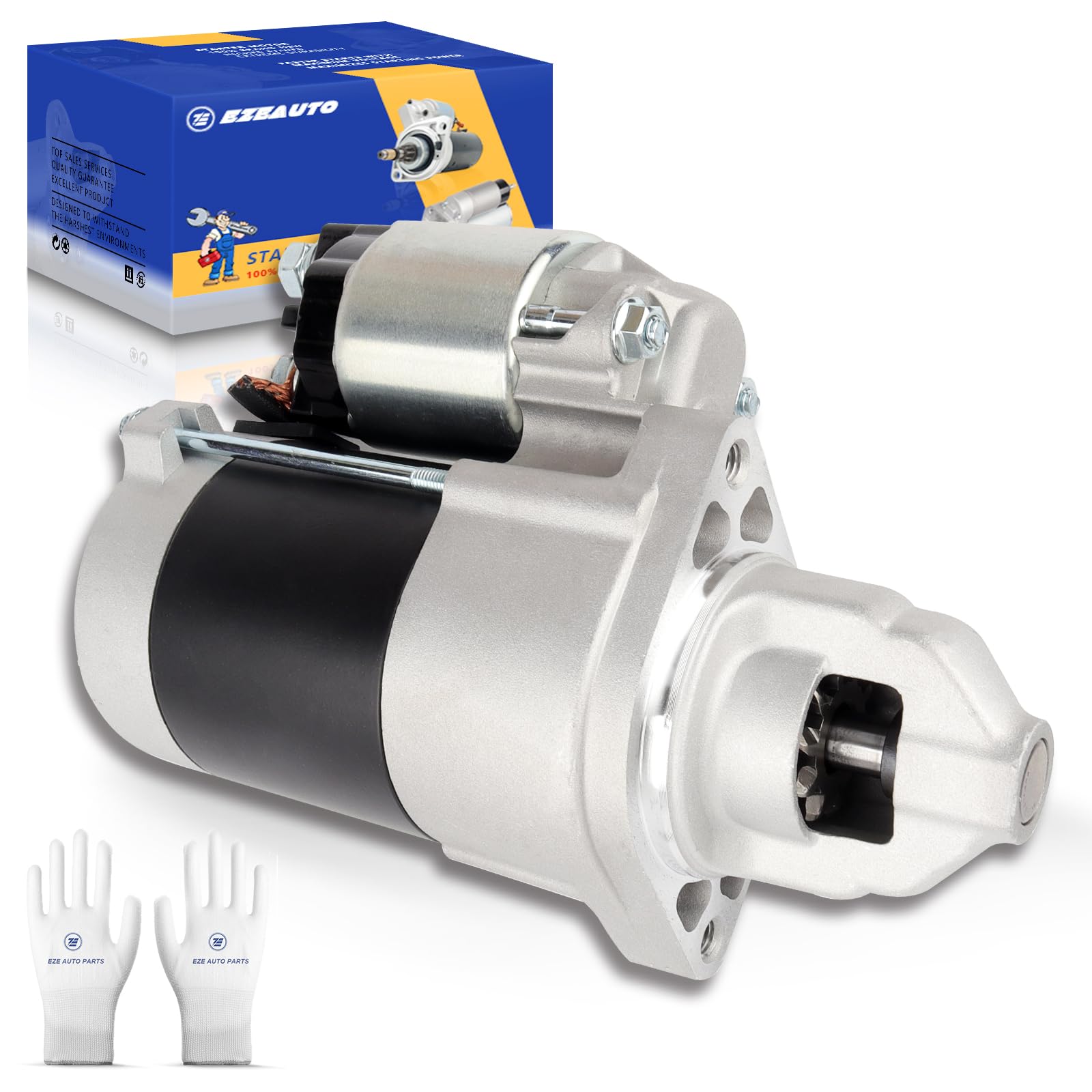 Ezexpreze 19169 starter motor for Kawasaki with precise fit for reliable starts