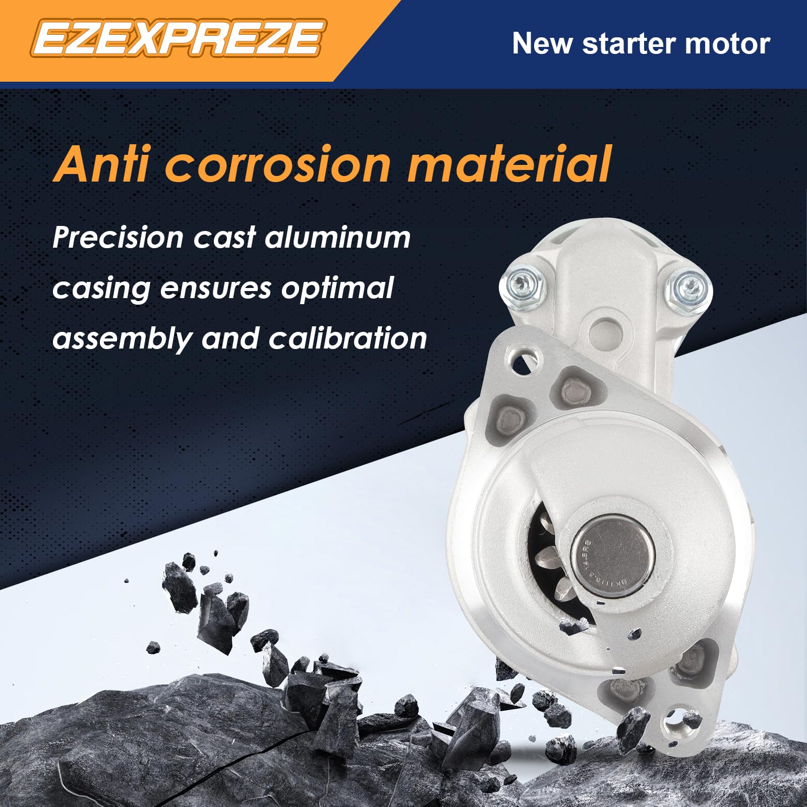 Ezexpreze 4280006600 starter motor ensuring quick starts for Kawasaki
