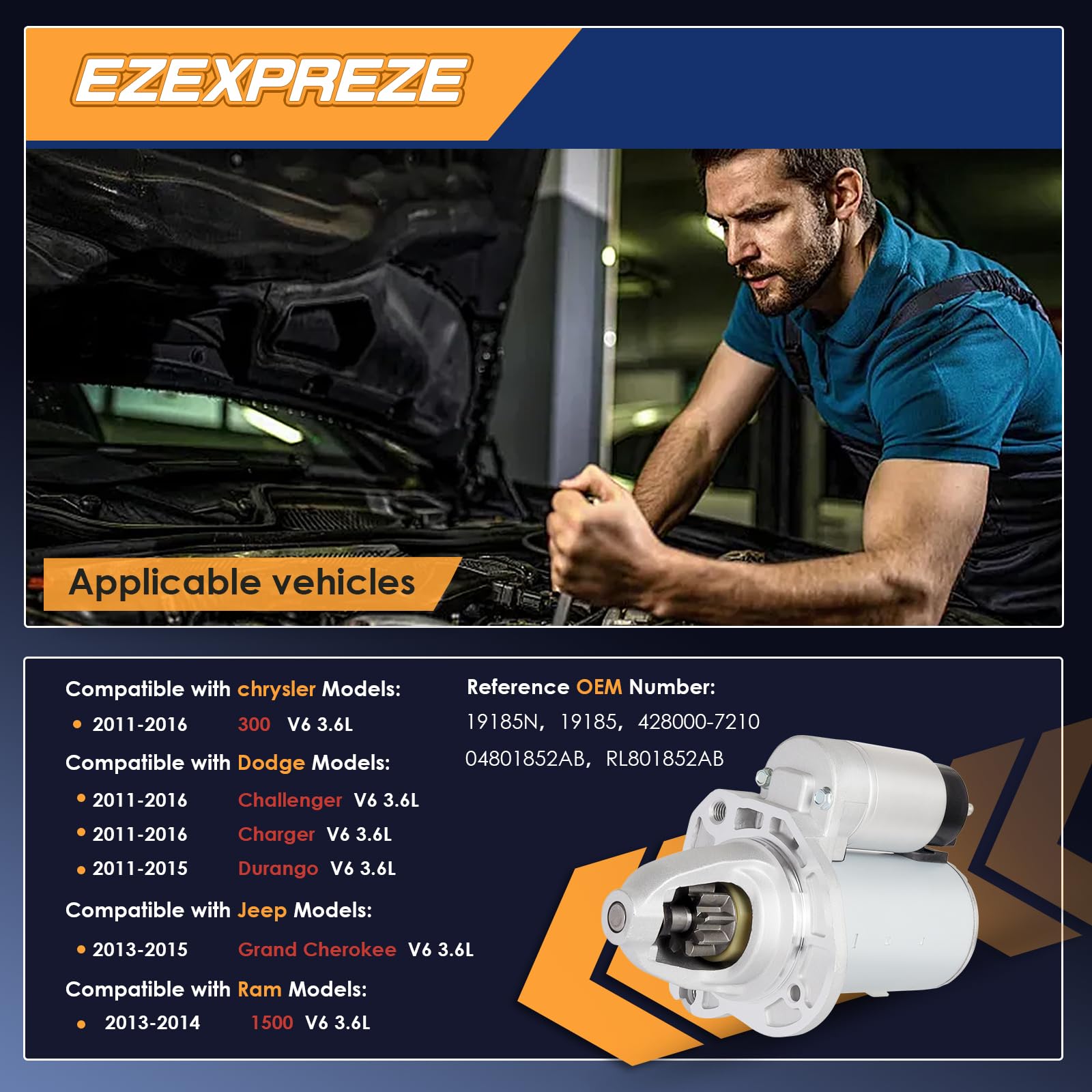 EZEXPREZE packaging box with gloves and paper cushion for secure delivery