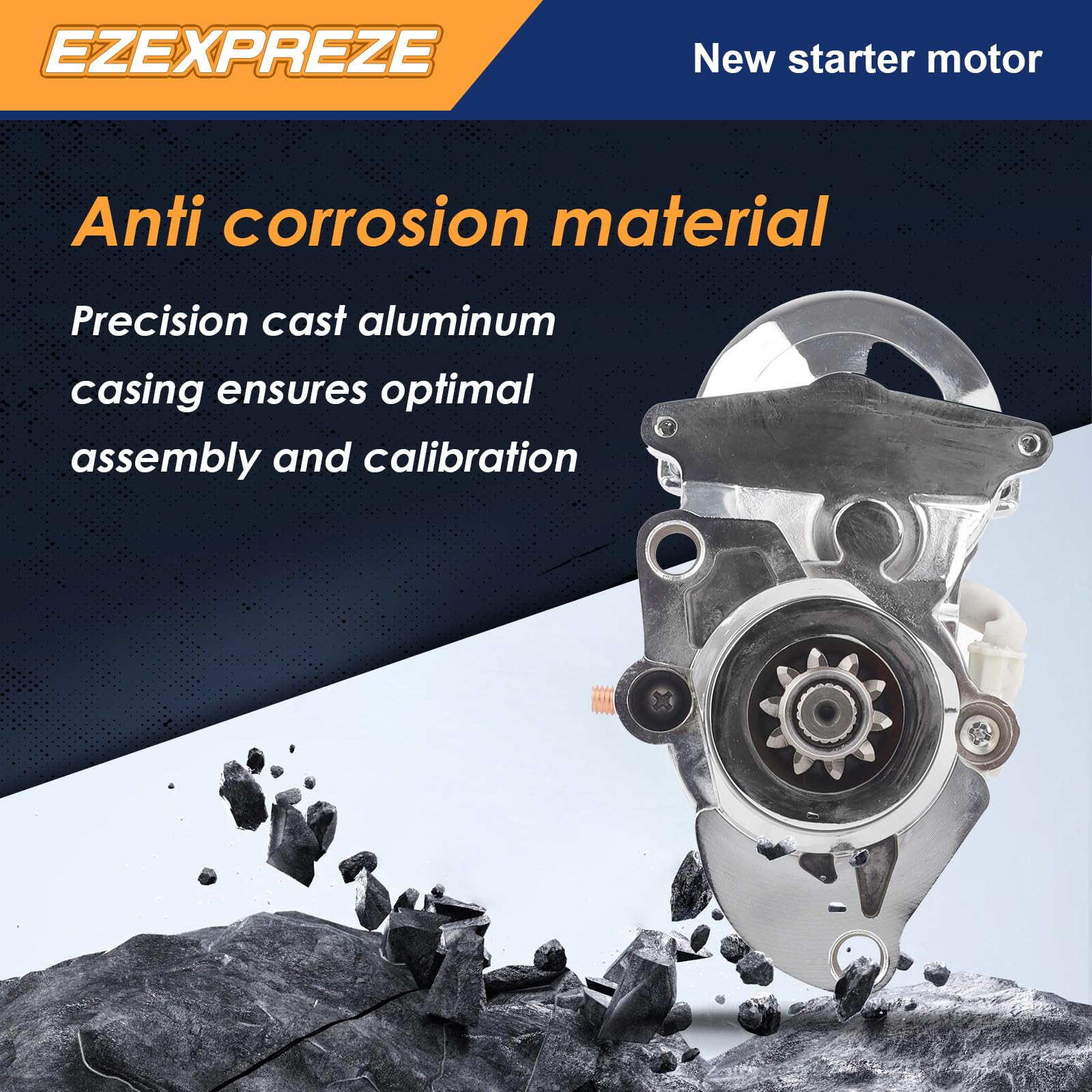 EZEXPREZE starter packaging image highlights brand quality and standardized dimensions.