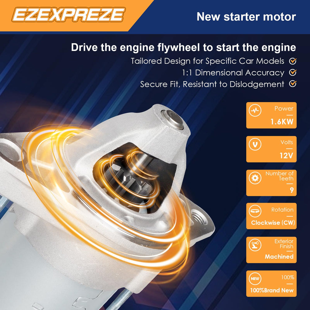 Ezexpreze 9-teeth gear designed for smooth engagement
