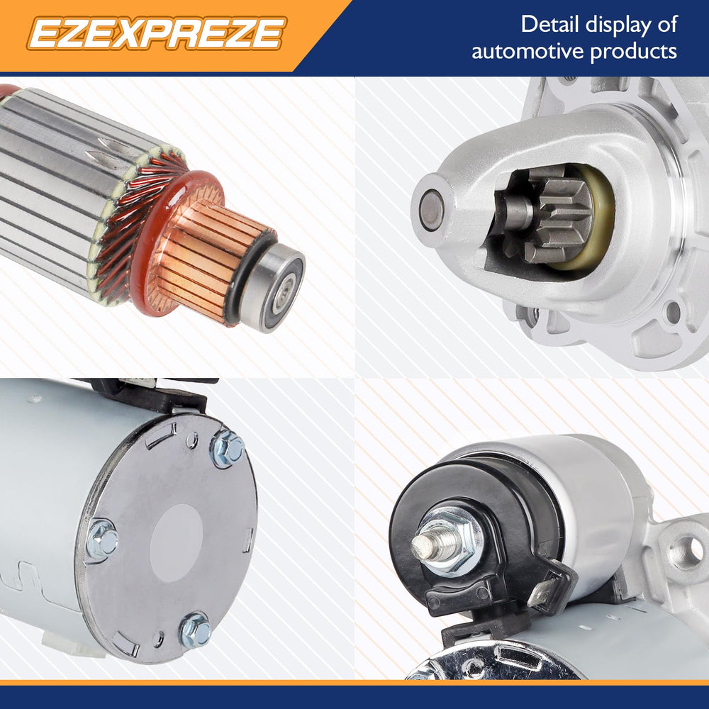 EZEXPREZE starter unit shows 12V with CW rotation for reliable crank