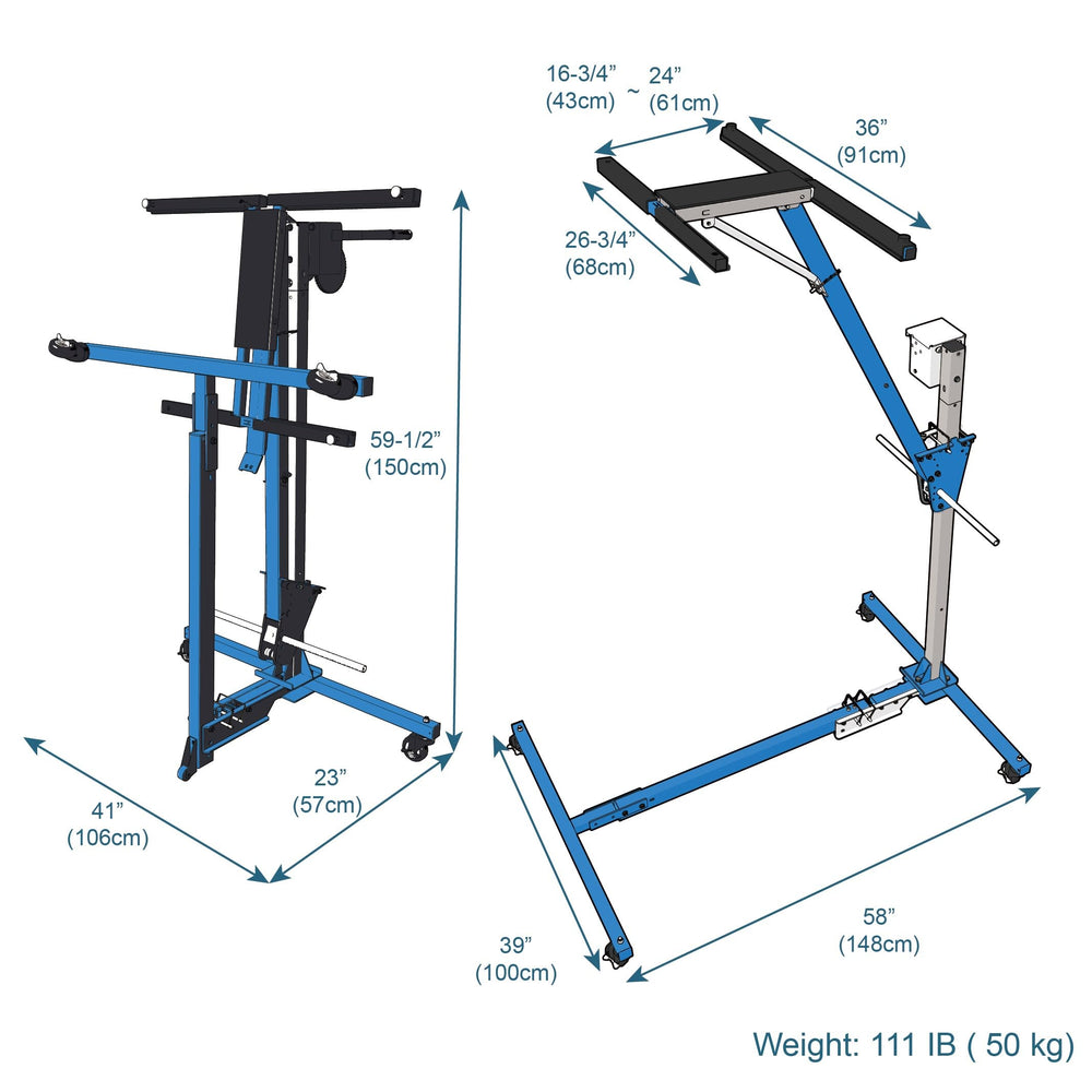 EZLIFT ease of use invites hobbyists to enjoy top removal with confidence.