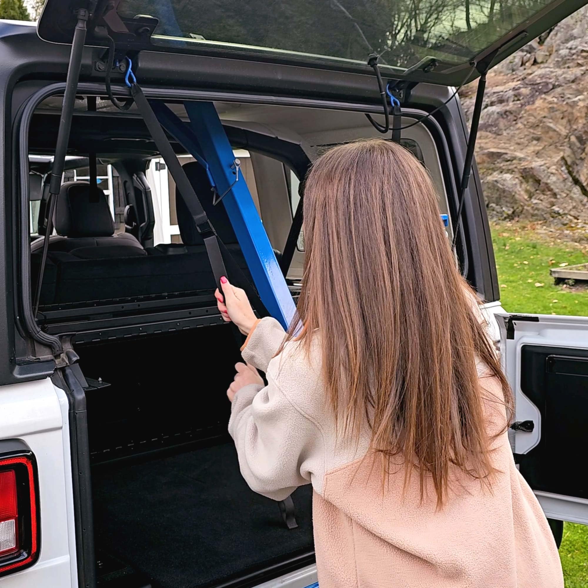 EZLIFT included instruction manual and setup guide for quick installation.
