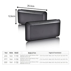EzMech bumper cover trim left for F-150 2018-2020 enhances fit and appearance