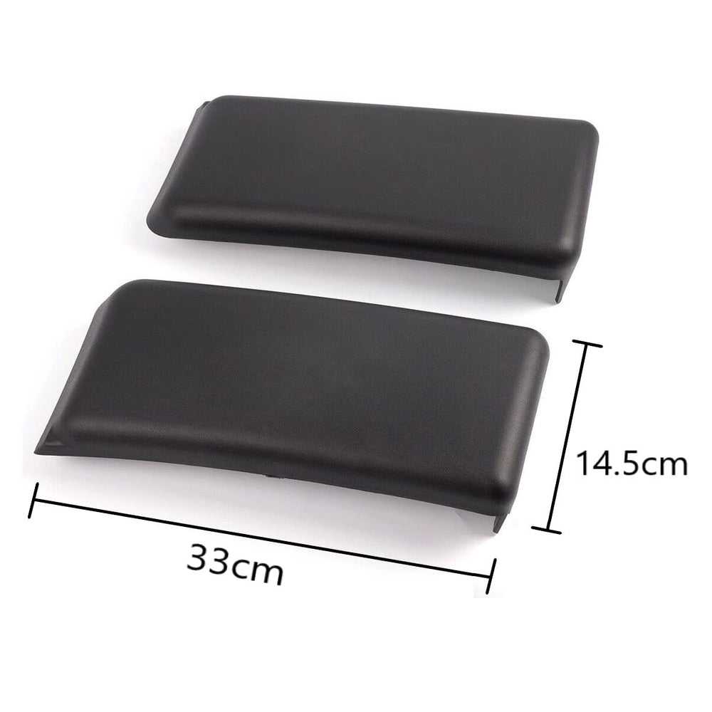 EzMech front bumper pad in rugged textured black finish, enhancing protection