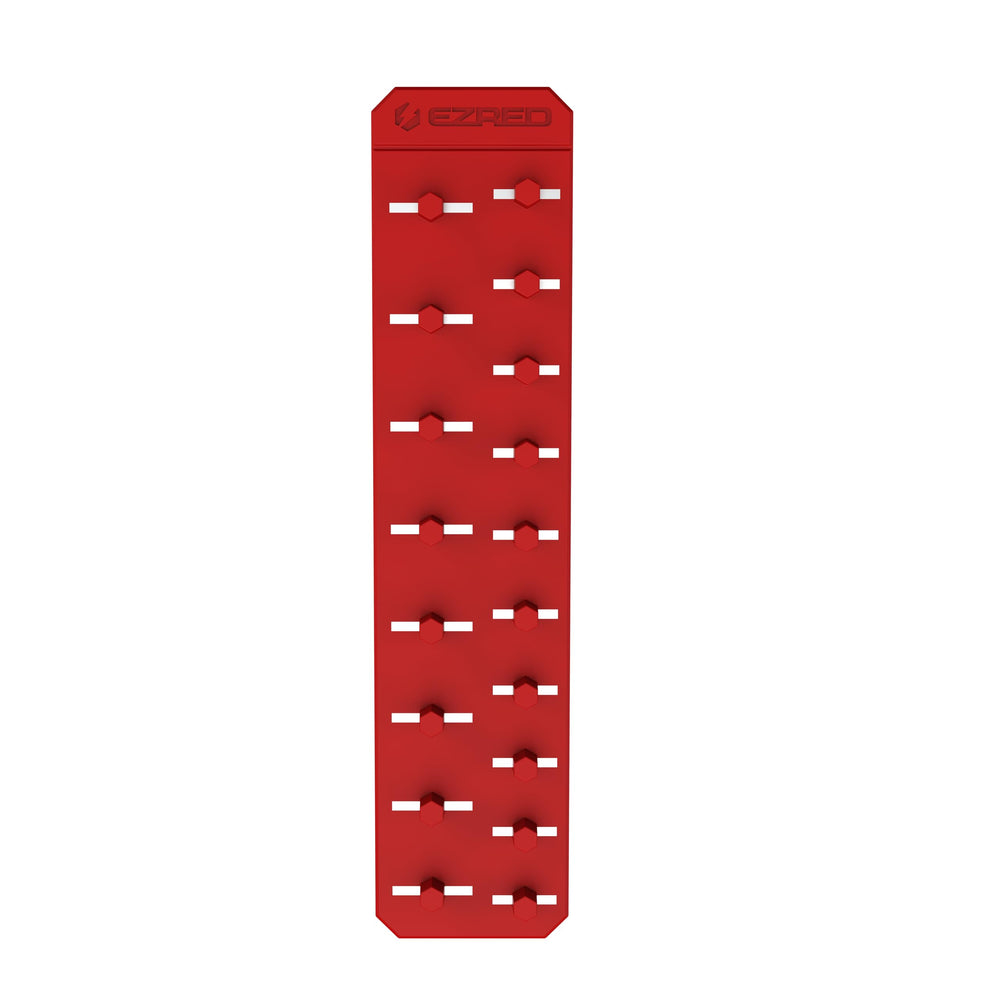 EZRED holder keeping 18 sockets securely organized and ready.