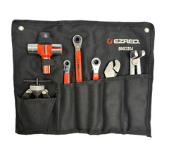 EZRED BMK1914 roll-up case keeps tools organized for on-site work