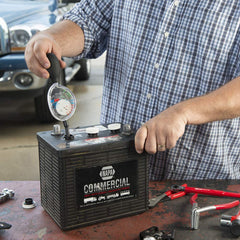 EZRED SP101 used in garages for fast, accurate charge readings.