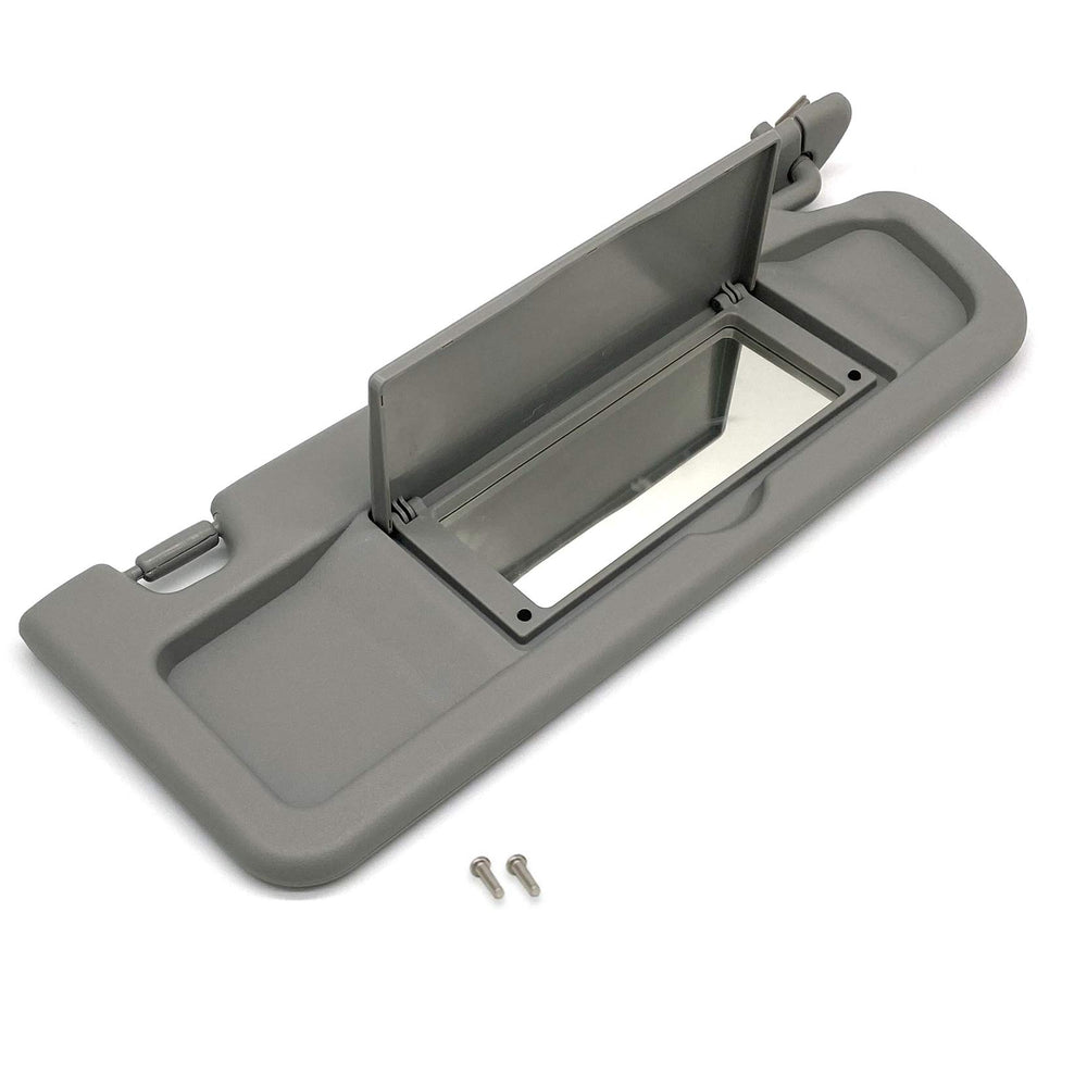 Ezzy Auto Civic visor with built-in mirror supports quick sun shading during drives