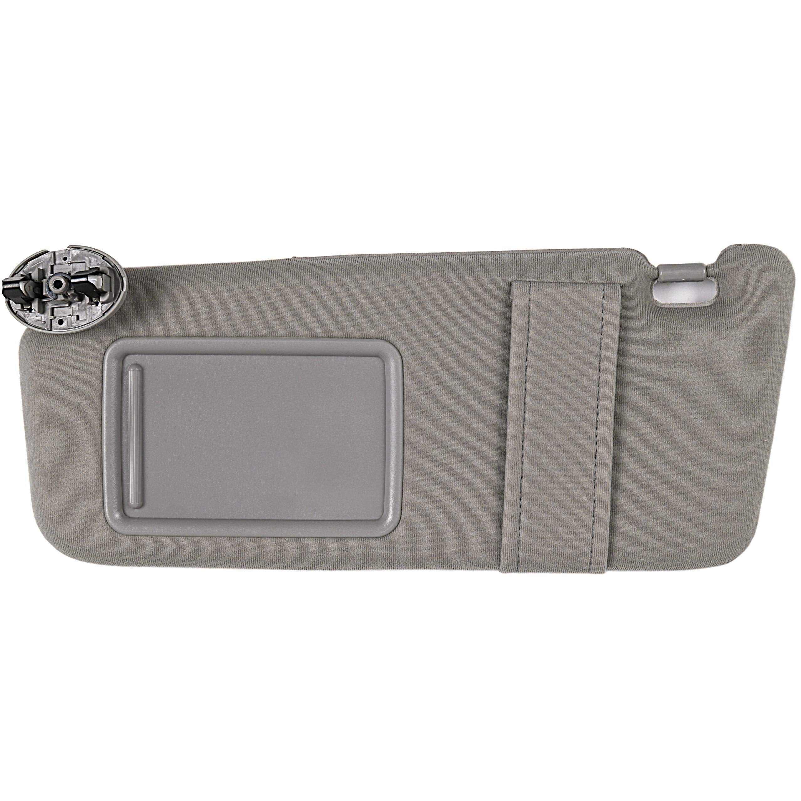 Ezzy Auto gray left-driver sun visor for Toyota Camry 2007-2011 protects eyes from glare