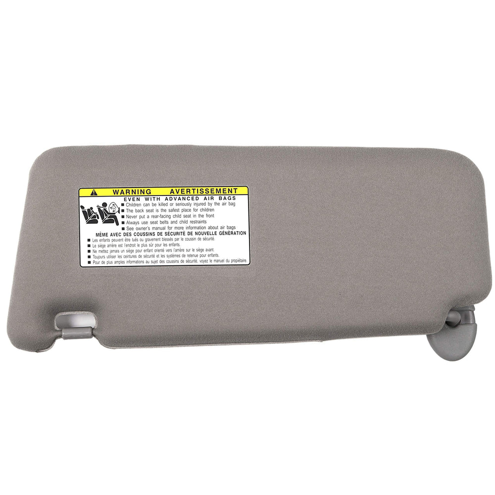 Gray Ezzy Auto visor for the Camry, reduces glare and enhances interior look