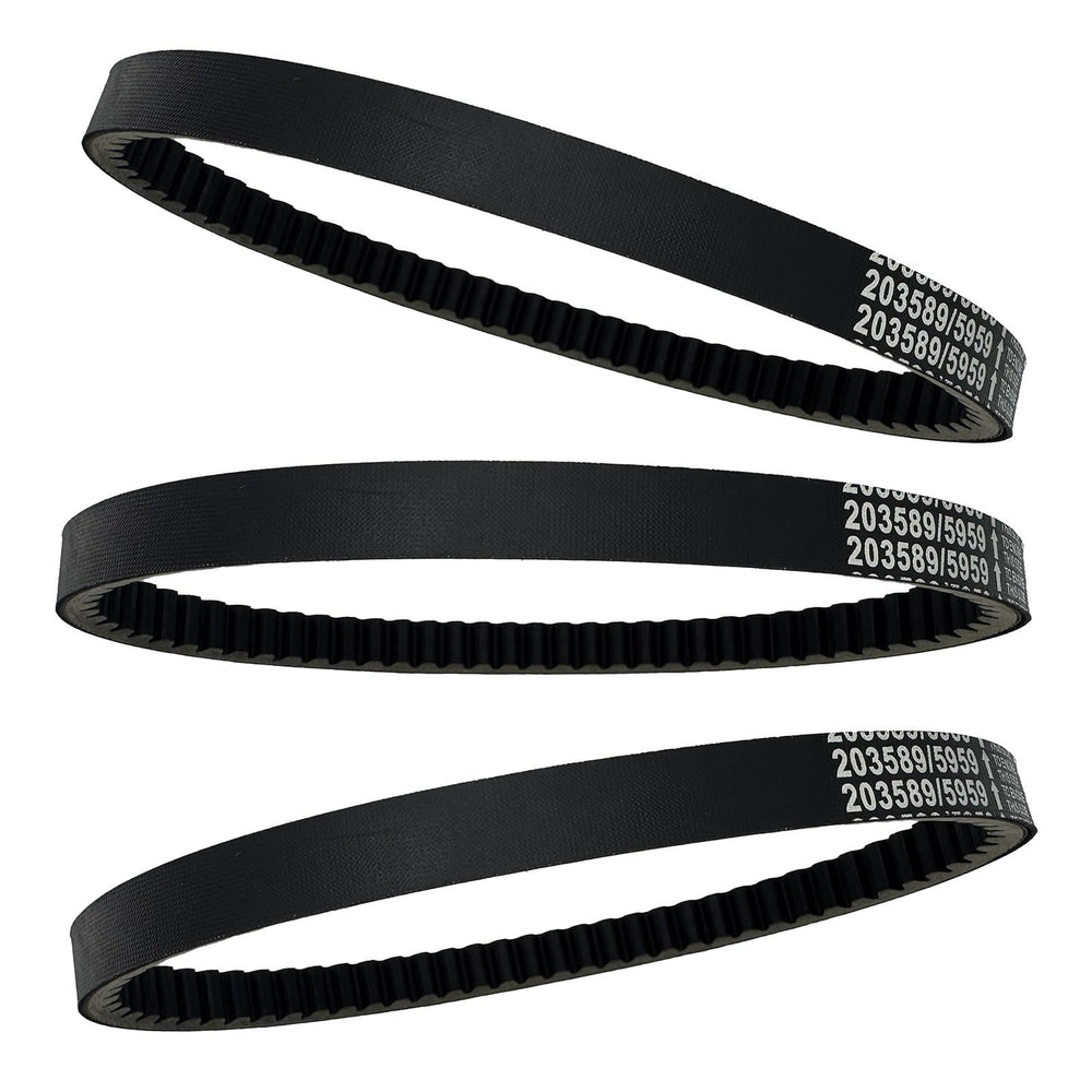 F-LptStor 30 Series drive belt side view showing width and geometry for fitment.