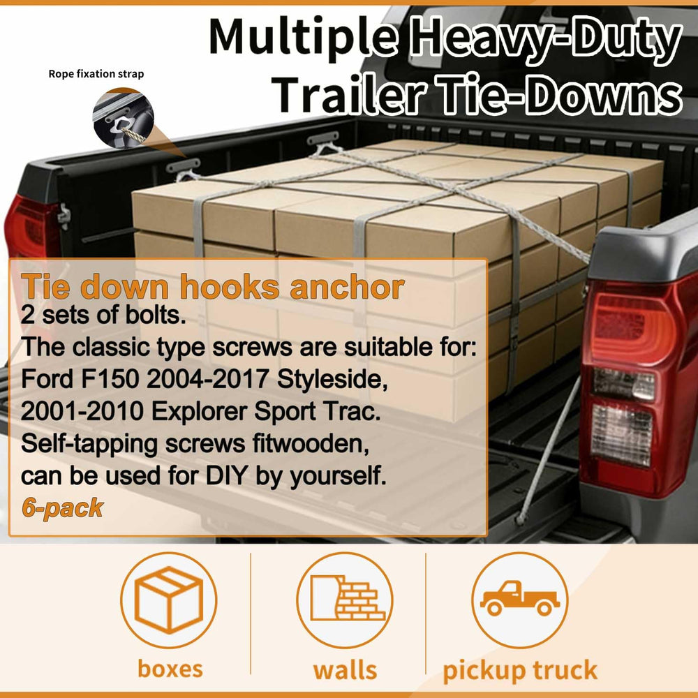 F-LptStor anchor with Explorer Sport Trac mounting for cargo security