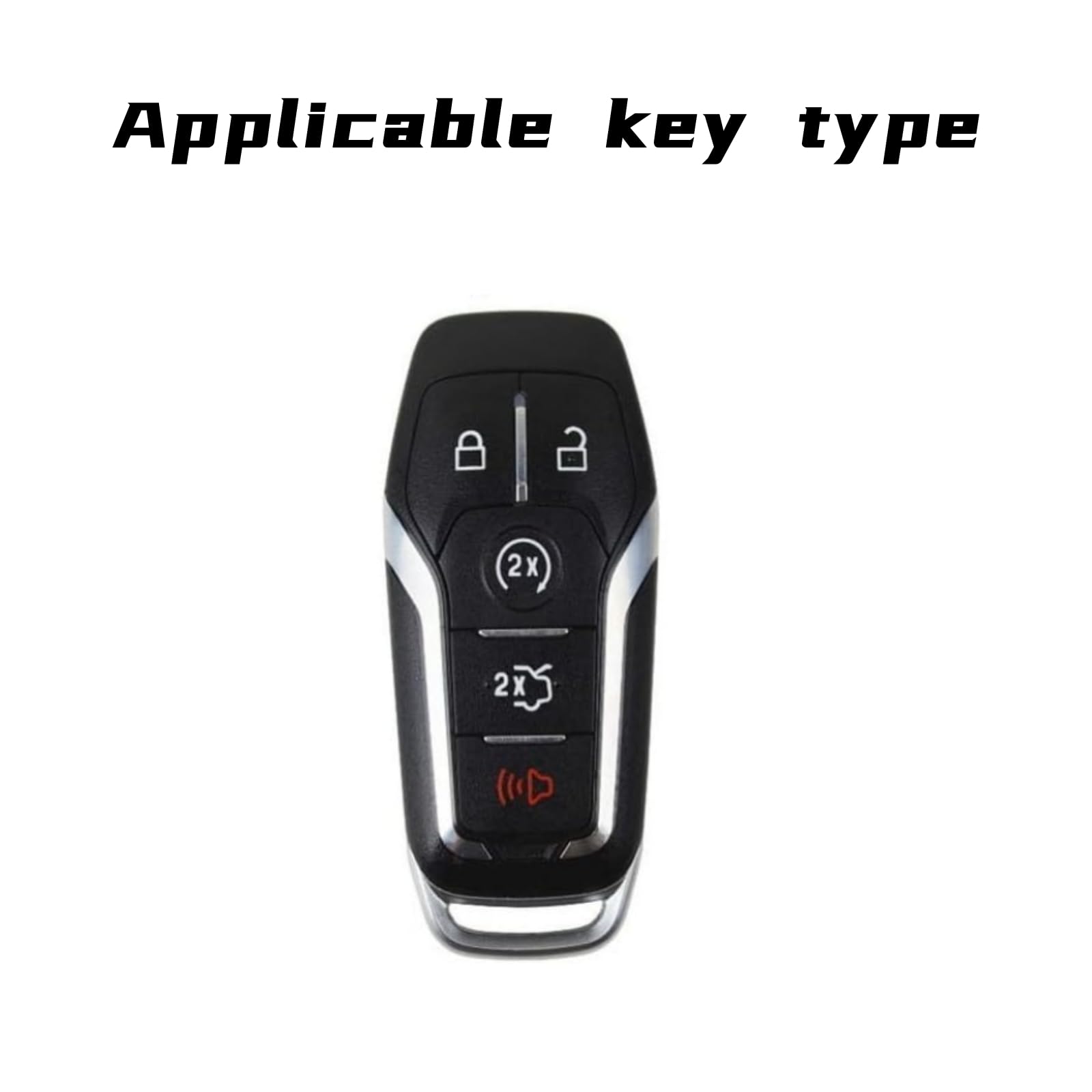 Facaizhu heavy key fob cover for Ford screwdriver installation kit