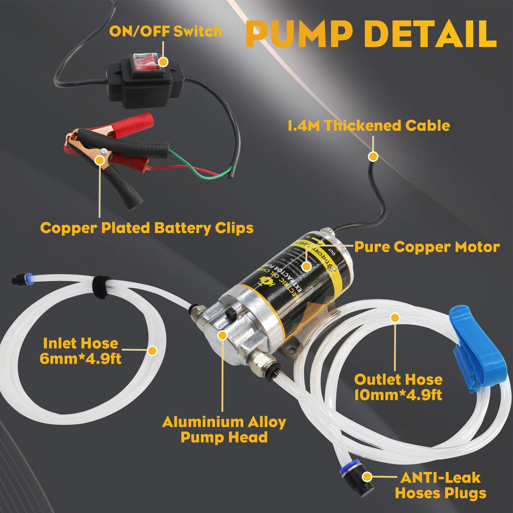 FACFUEL multi-use oil transfer for marine and automotive maintenance
