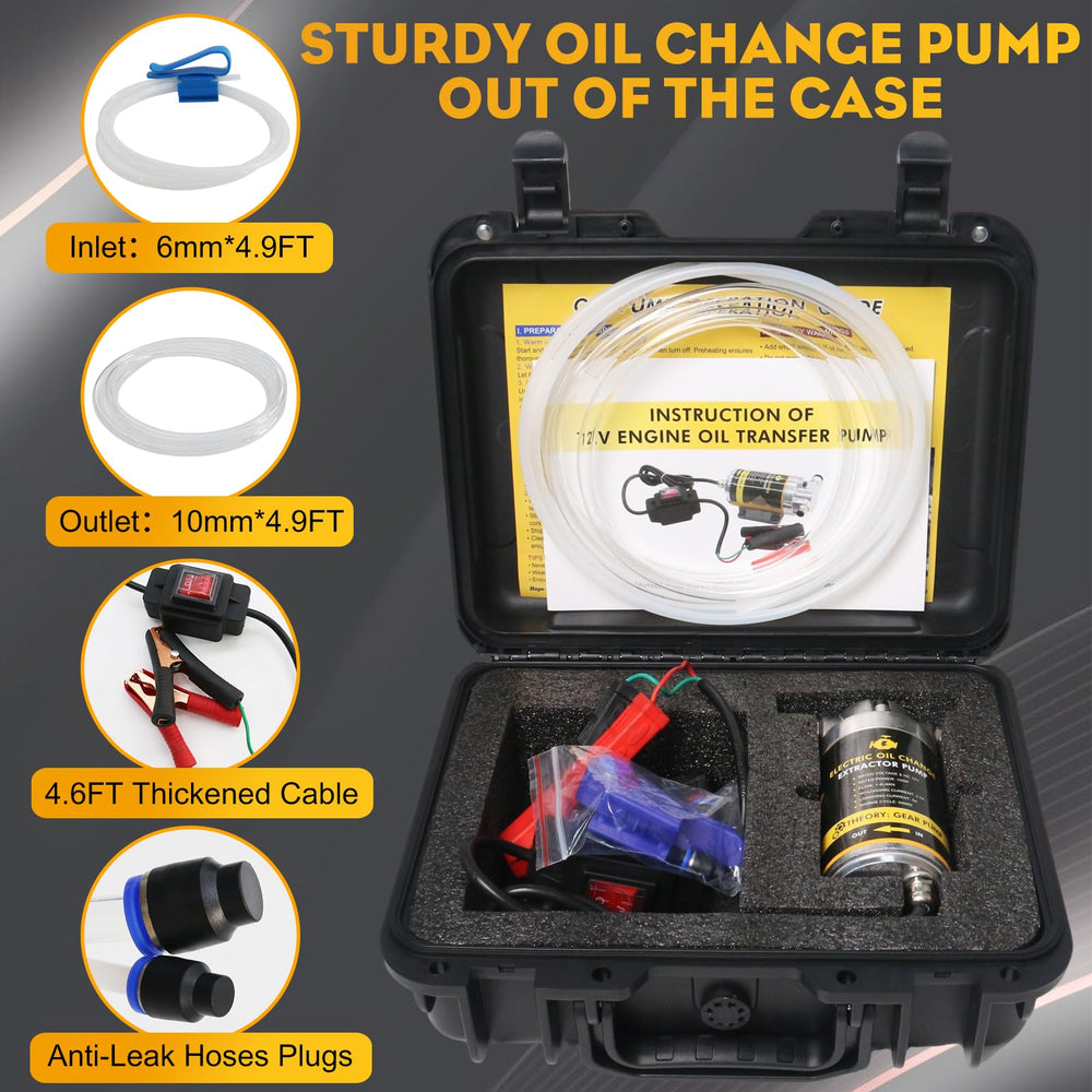 FACFUEL oil pump with pure copper motor delivers robust pumping power