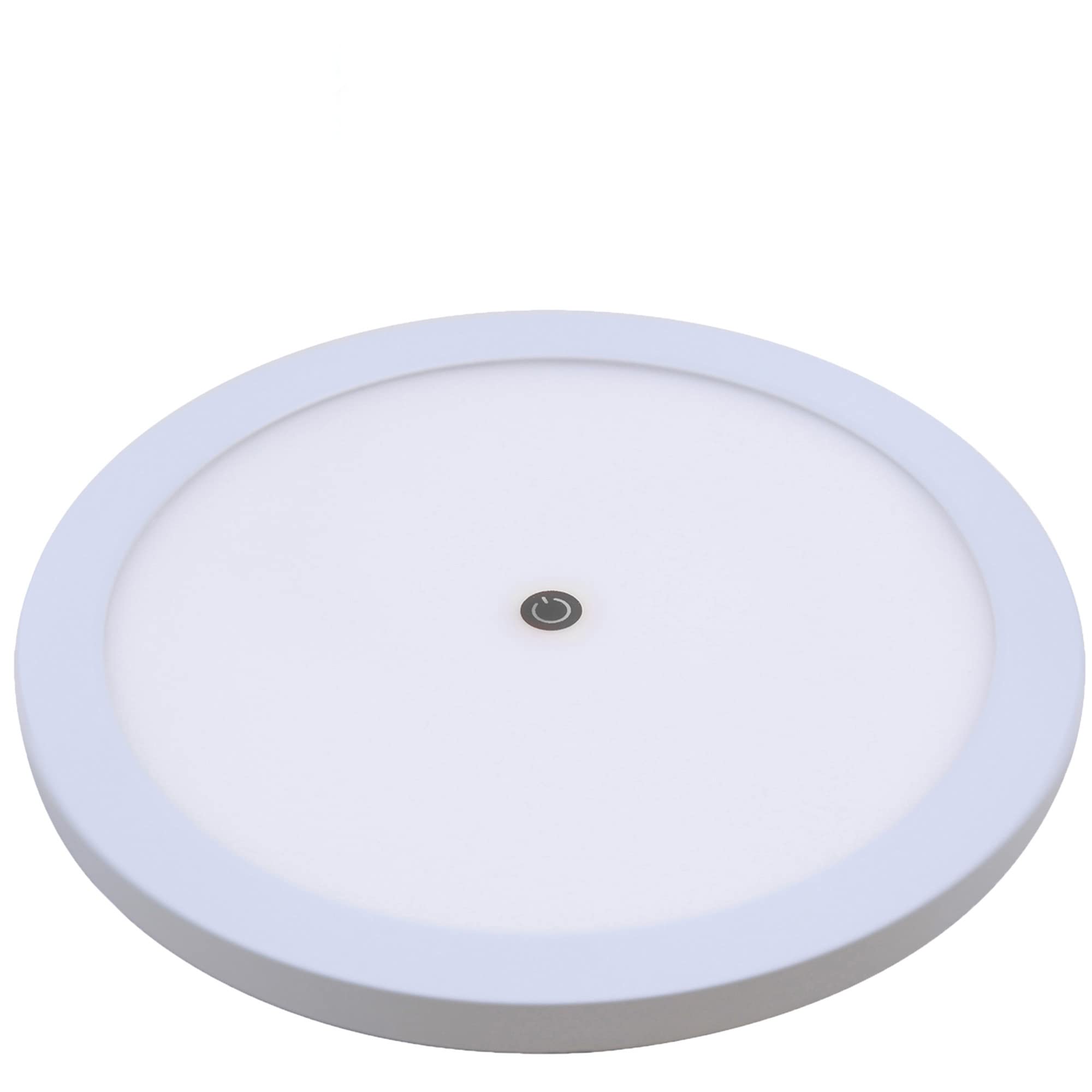 Facon 7.5-inch 12V RV dome light front view for bright interior illumination