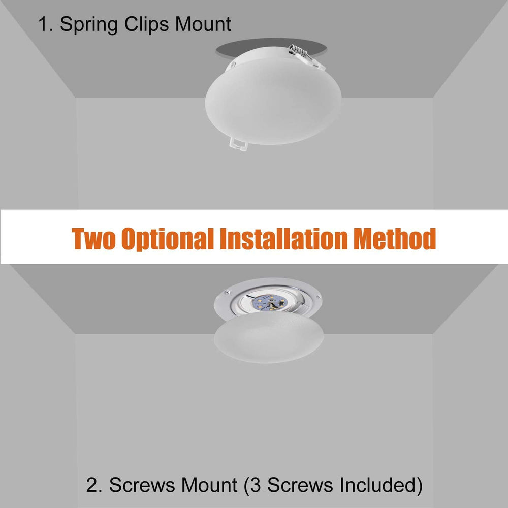 Facon aluminum housing enhances heat diffusion and longevity.