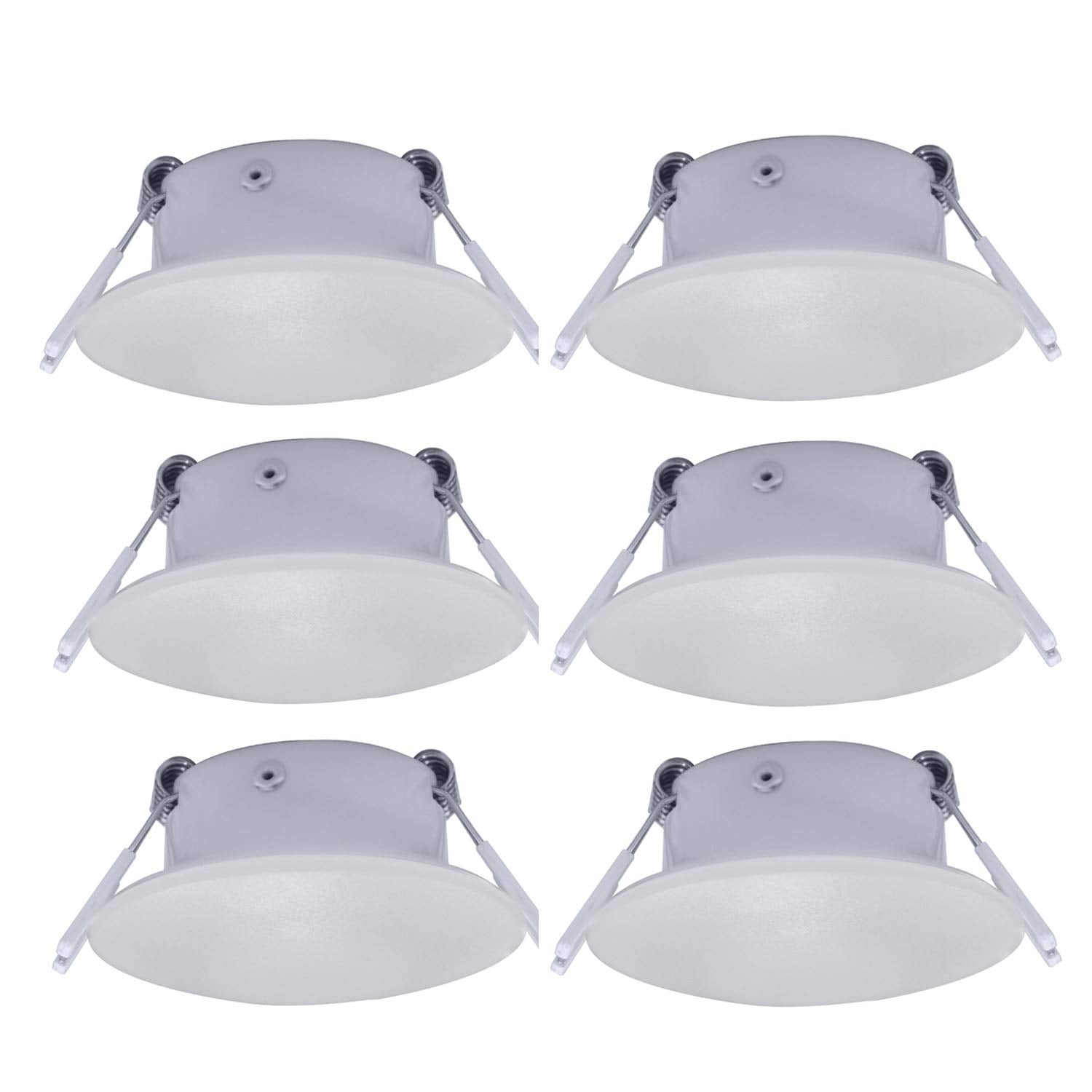 Facon DLFST3-008 3-inch RV puck light with aluminum housing for bright interior illumination