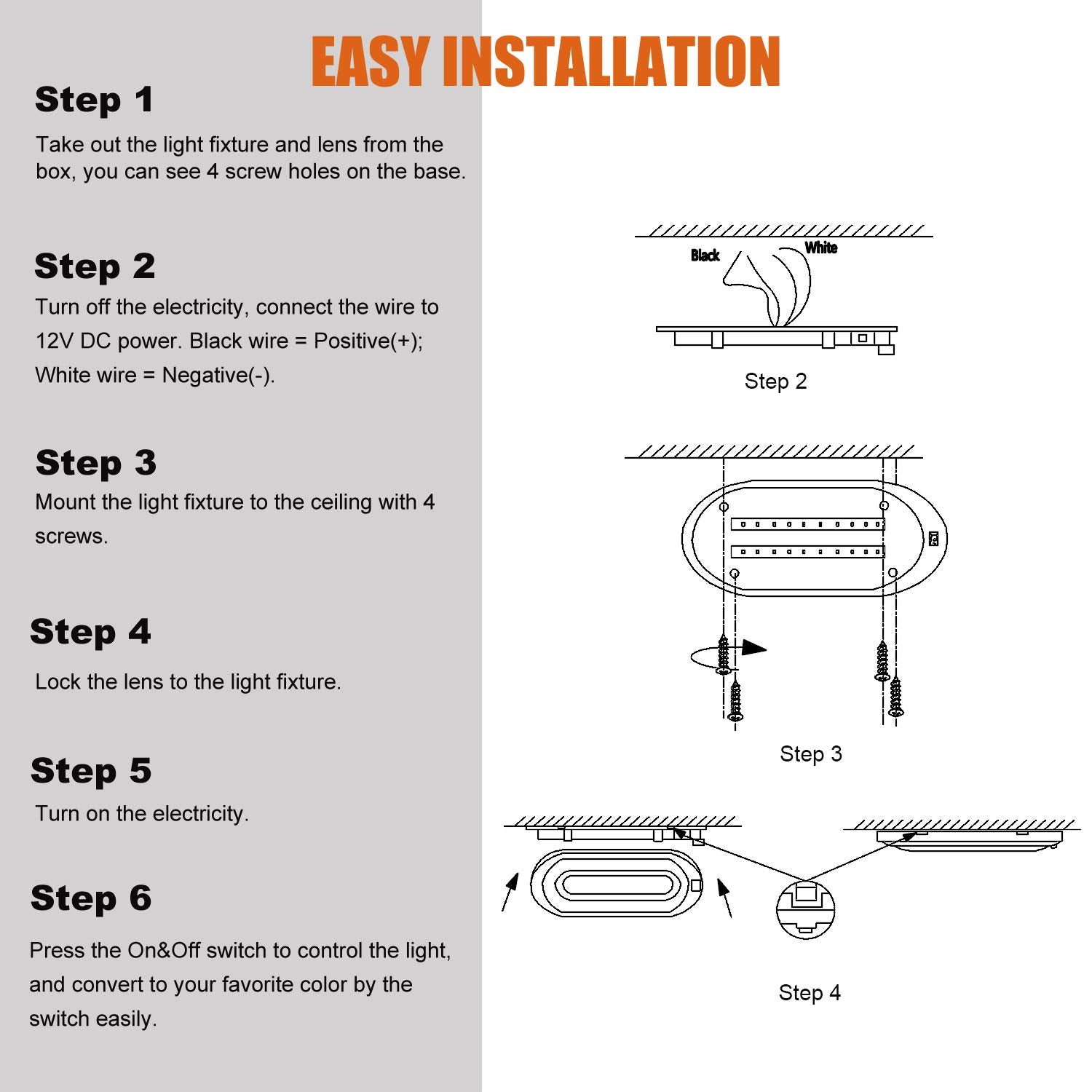 Facon warranty and support tag reinforces trusted after-sales help.