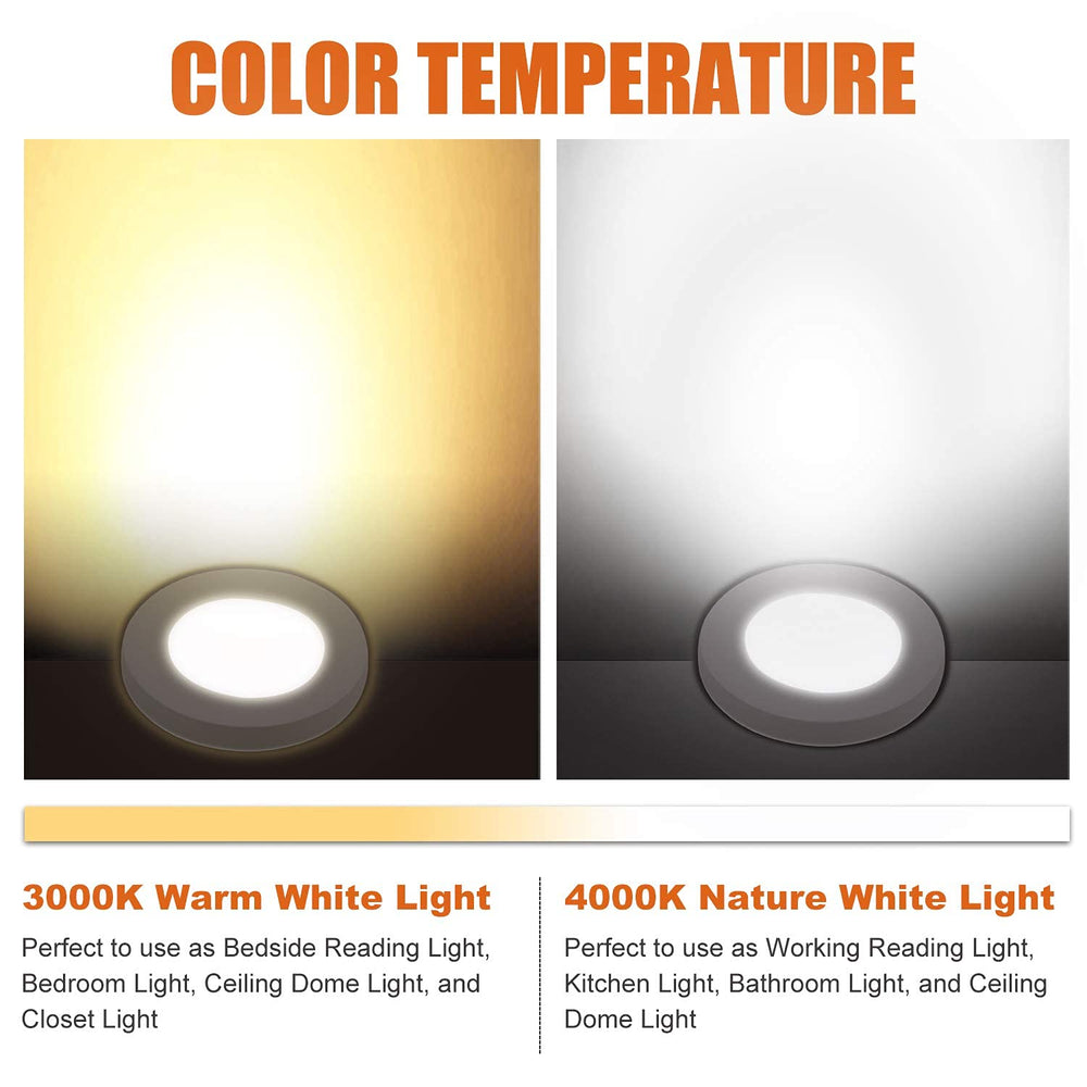 Facon 3000K warm mode for cozy camping evenings