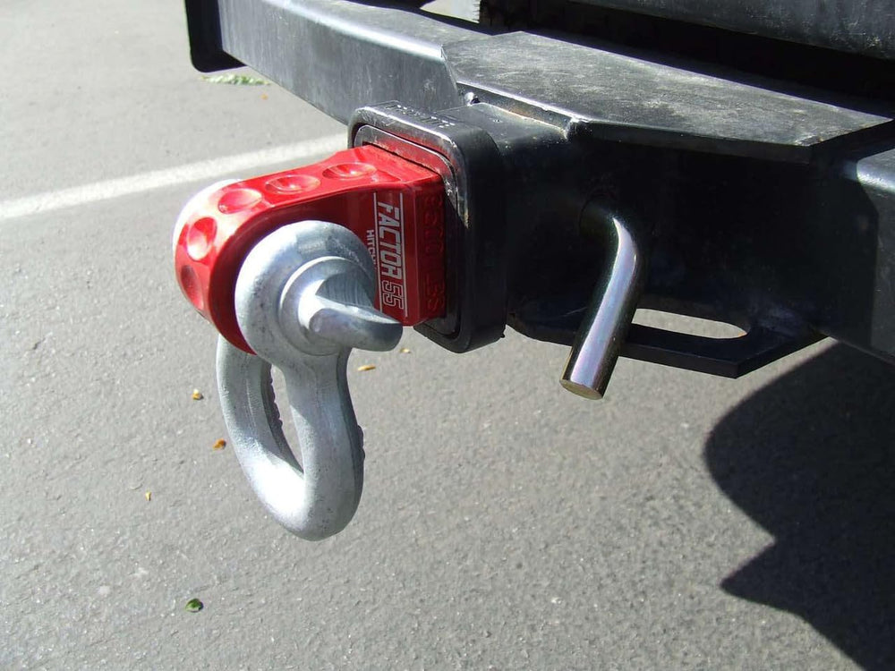 Factor 55 Hitchlink 2.0 shackle mount radius supports soft shackles