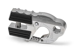 Factor 55 Ultrahook front view—compact hook for rugged off-road use.