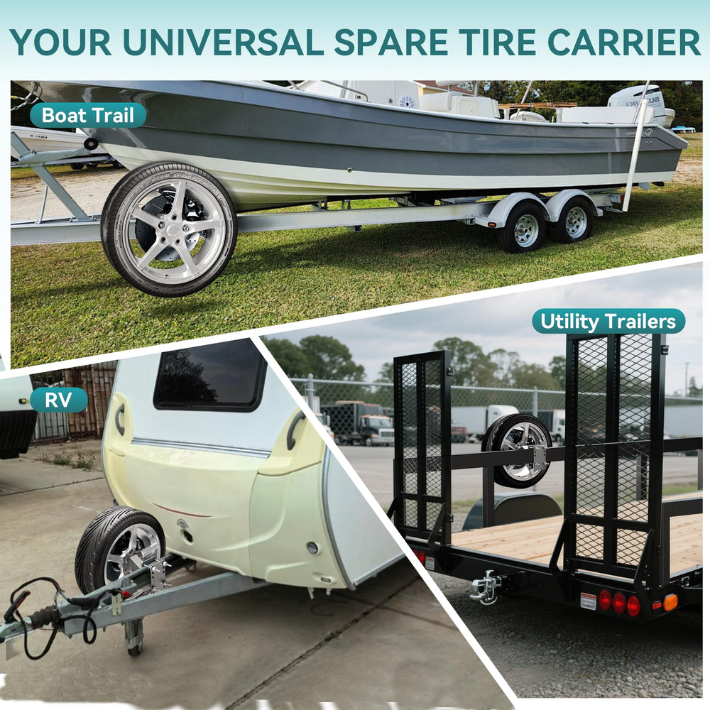 Fadachai easy installation design enables drilling-free tire mounting.