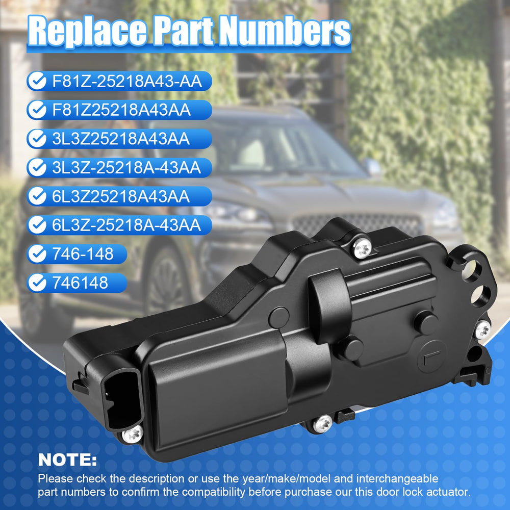 FAERSI 746-148 Mustang door lock actuator provides smooth, quiet closure